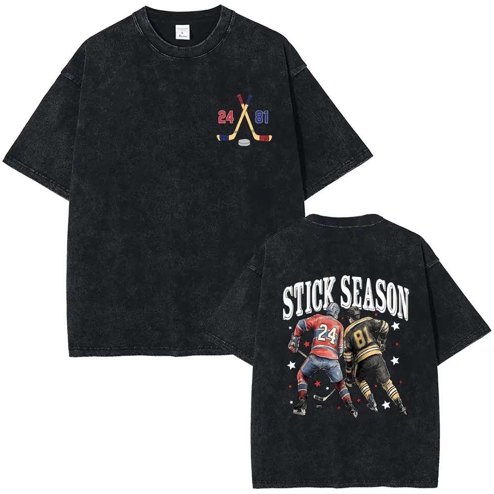 Heated Rivalry Stick Season Washed Vintage T-shirt Shane Hollander Ilya Rozanov Hollanov 2481 Tshirt Male Fashion Streetwear
Heated Rivalry Stick Season Washed Vintage T-shirt Shane Hollander Ilya Rozanov Hollanov 2481 Tshirt Male Fashion Streetwear