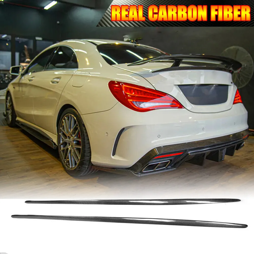 For Benz CLA200 CLA250 CLA45 2014-15 Add On Carbon Fiber Side Skirt Spoiler Car Accessories
For Benz CLA200 CLA250 CLA45 2014-15 Add On Carbon Fiber Side Skirt Spoiler Car Accessories