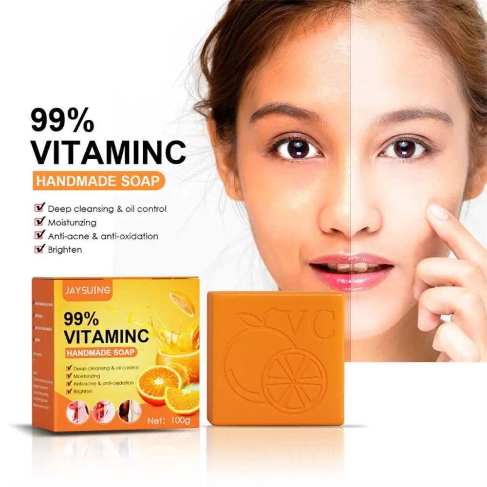 Handmade Smoothing Whiten Vitamin C Soap Wash Soap Essential Oil Soaps Deeply Cleaning
Handmade Smoothing Whiten Vitamin C Soap Wash Soap Essential Oil Soaps Deeply Cleaning