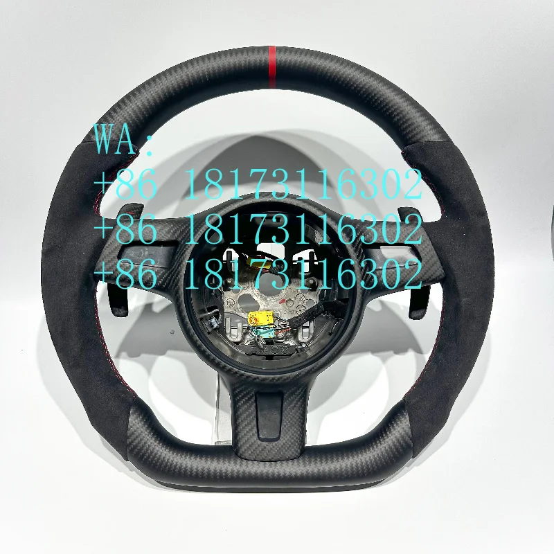 Factory Discounts Factory-customized Matte Black Carbon Fiber Sports Steering Wheel GT 991 918 911 718
Factory Discounts Factory-customized Matte Black Carbon Fiber Sports Steering Wheel GT 991 918 911 718