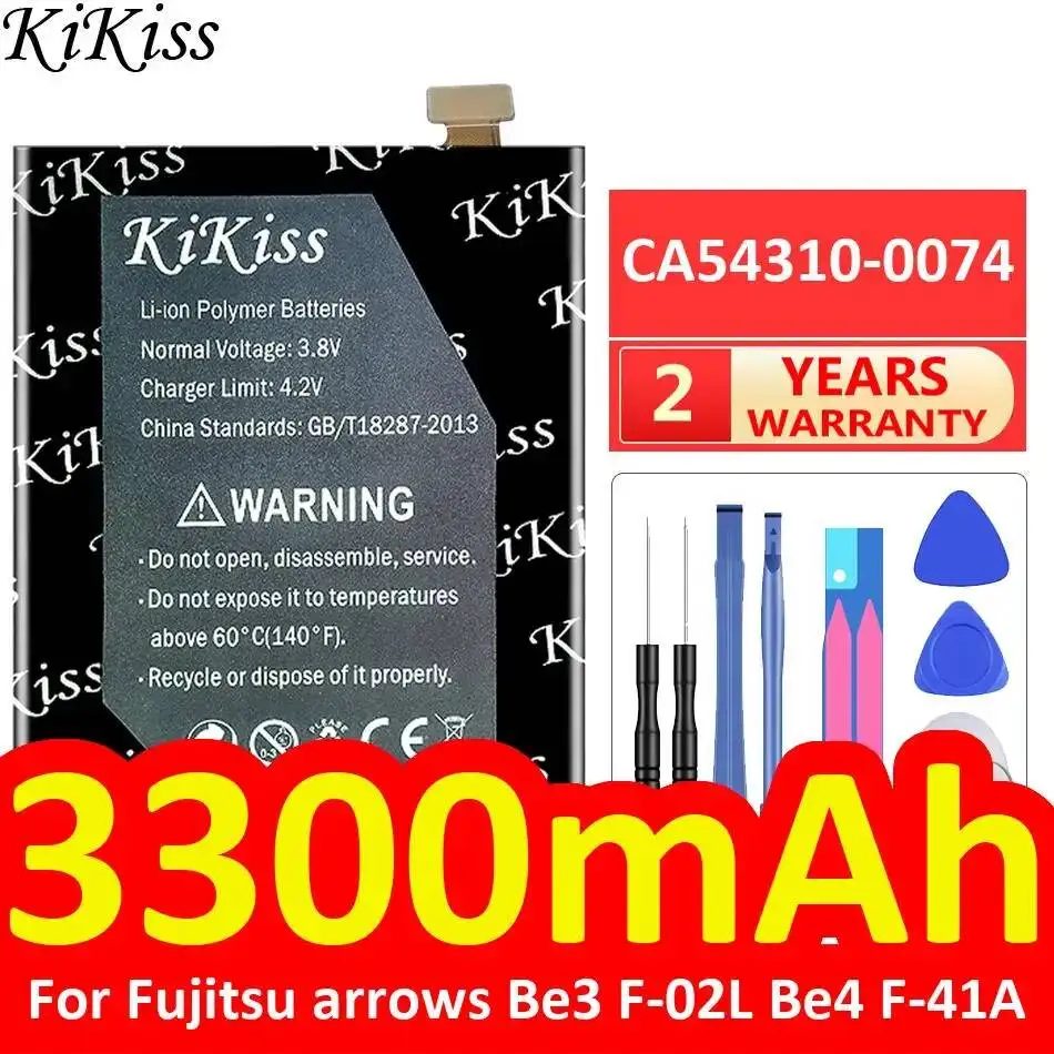 Mobile Phone Battery 3300mAh For Fujitsu Arrows Be3 F-02L Be4 F-41A Fast Charging CA54310-0074
Mobile Phone Battery 3300mAh For Fujitsu Arrows Be3 F-02L Be4 F-41A Fast Charging CA54310-0074