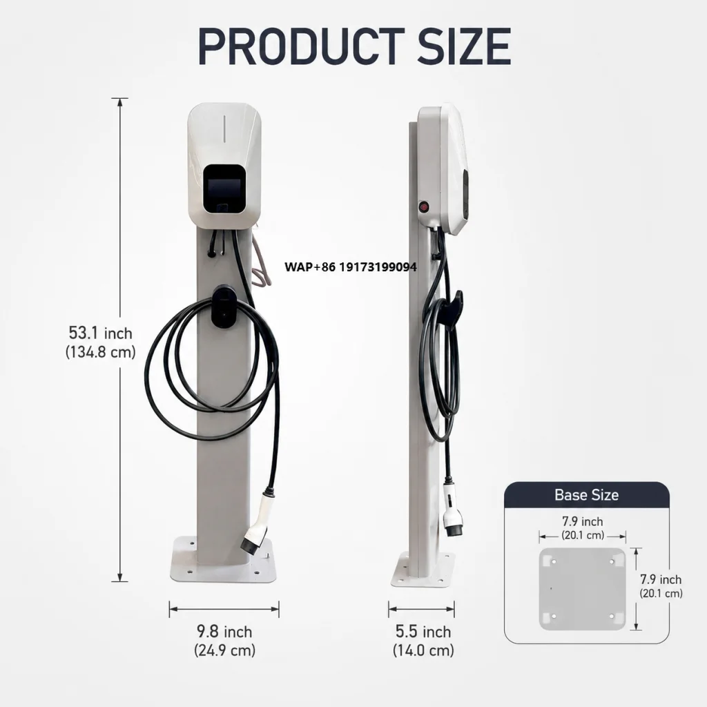Commercial AC EV Charging Pile 7kW Single with Certified Energy Meter OEM ODM Available
Commercial AC EV Charging Pile 7kW Single with Certified Energy Meter OEM ODM Available