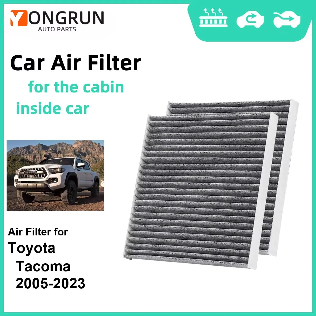 Airconditioning filters Suitable For Lexus/Toyota Air Conditioning Filter 72880-Fl00a 72880-Fl00a Cf12157 Xc10622 Caf1950m
Airconditioning filters Suitable For Lexus/Toyota Air Conditioning Filter 72880-Fl00a 72880-Fl00a Cf12157 Xc10622 Caf1950m