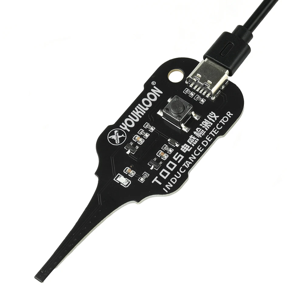 T005 Inductance Tester Motherboard Coil Tester Inductor Detector Tool for PC Repair Electromagnetic Induction Quick Fault Check
T005 Inductance Tester Motherboard Coil Tester Inductor Detector Tool for PC Repair Electromagnetic Induction Quick Fault Check