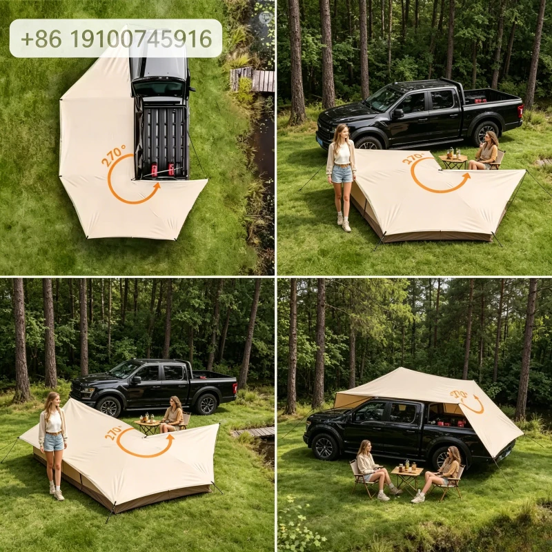 2026 600D Oxford 270 Degree Car Awning, 2M 2.5M Retractable Freestanding Awning with Side Walls & LED Light for Outdoor Camping
2026 600D Oxford 270 Degree Car Awning, 2M 2.5M Retractable Freestanding Awning with Side Walls & LED Light for Outdoor Camping
