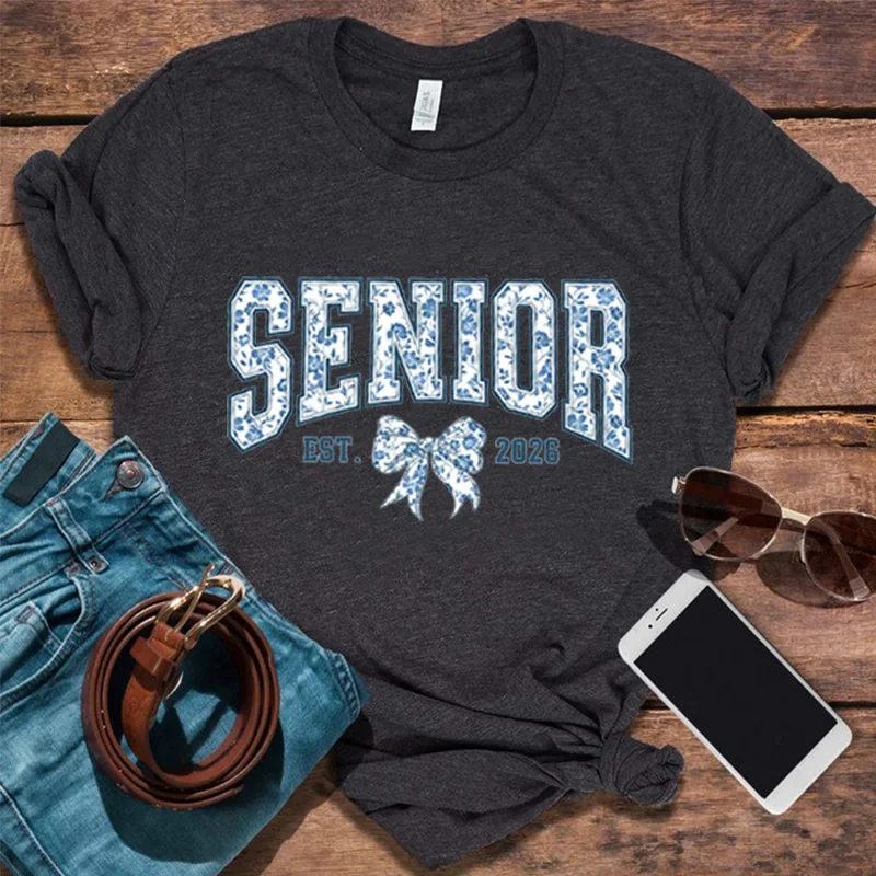 Senior Shirt Class of 2026 Blue Floral Senior 2026 T-Shirt Graduation Gift College Tee Aesthetic Clothes M
Senior Shirt Class of 2026 Blue Floral Senior 2026 T-Shirt Graduation Gift College Tee Aesthetic Clothes M