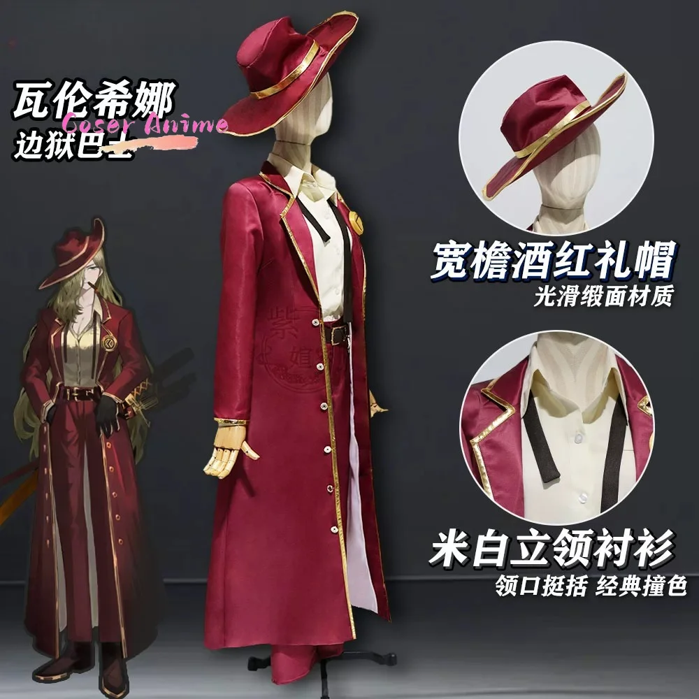 Game Limbus Company Valencina Cosplay Costume Uniform Halloween Carnival Party Christmas Play Role Clothes Clothing
Game Limbus Company Valencina Cosplay Costume Uniform Halloween Carnival Party Christmas Play Role Clothes Clothing