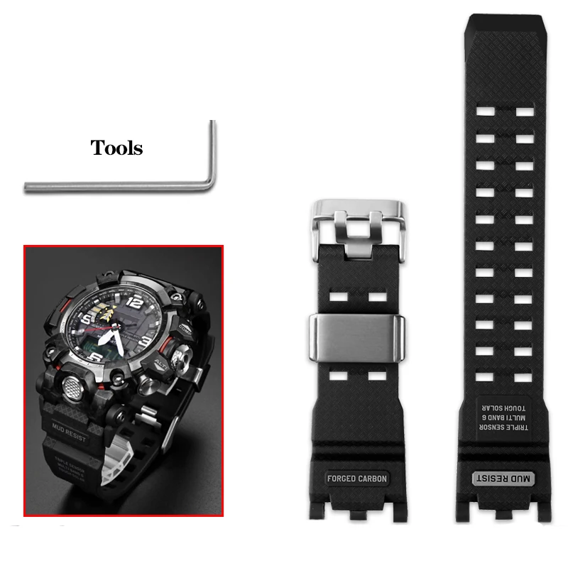 Резиновый браслет для часов из смолы для Casio G-SHOCK второго поколения большой грязевой король GWG-2000 GWG2000 силиконовый ремешок с инструментами
Резиновый браслет для часов из смолы для Casio G-SHOCK второго поколения большой грязевой король GWG-2000 GWG2000 силиконовый ремешок с инструментами