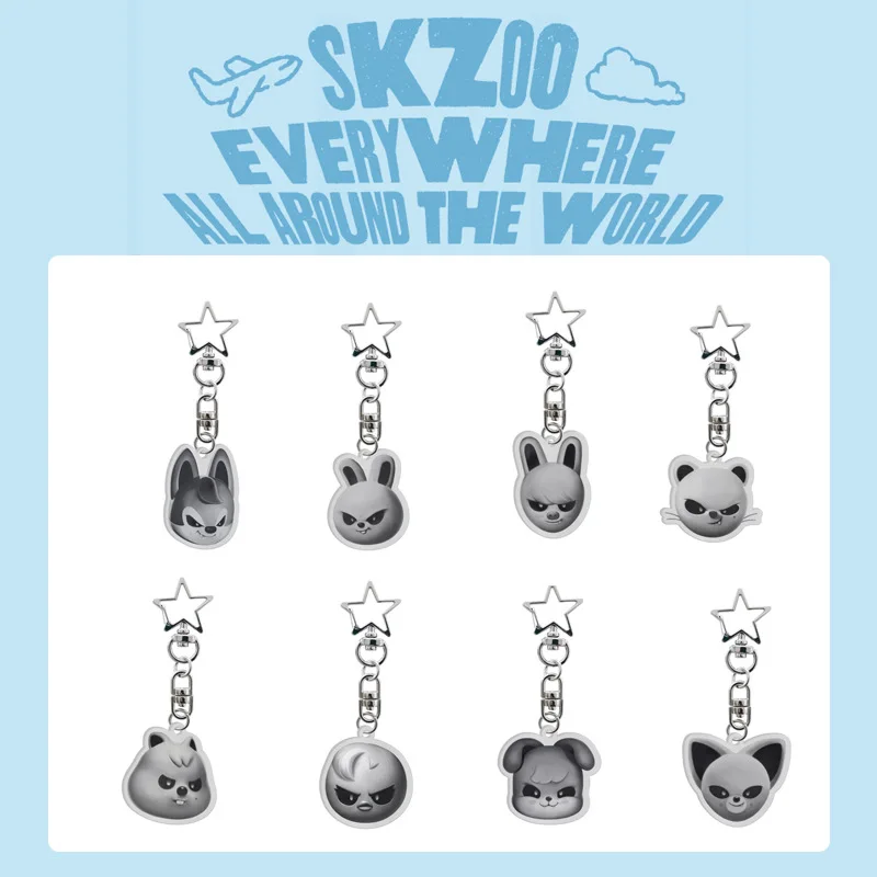 KPOP Straykids Cartoon Evil Acrylic Keychain SKZOO New Acrylic Keychain FELIX HYUNJNIN Star Surrounding
KPOP Straykids Cartoon Evil Acrylic Keychain SKZOO New Acrylic Keychain FELIX HYUNJNIN Star Surrounding