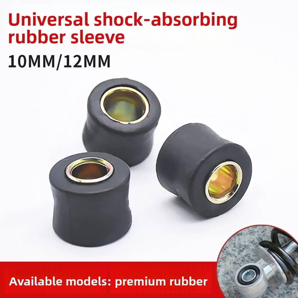 10mm + 12mm Shock Absorber Cushion Sleeves, Durable High-Elastic Rubber Vibration Dampers for Automotive, Motorcycle Bike
10mm + 12mm Shock Absorber Cushion Sleeves, Durable High-Elastic Rubber Vibration Dampers for Automotive, Motorcycle Bike