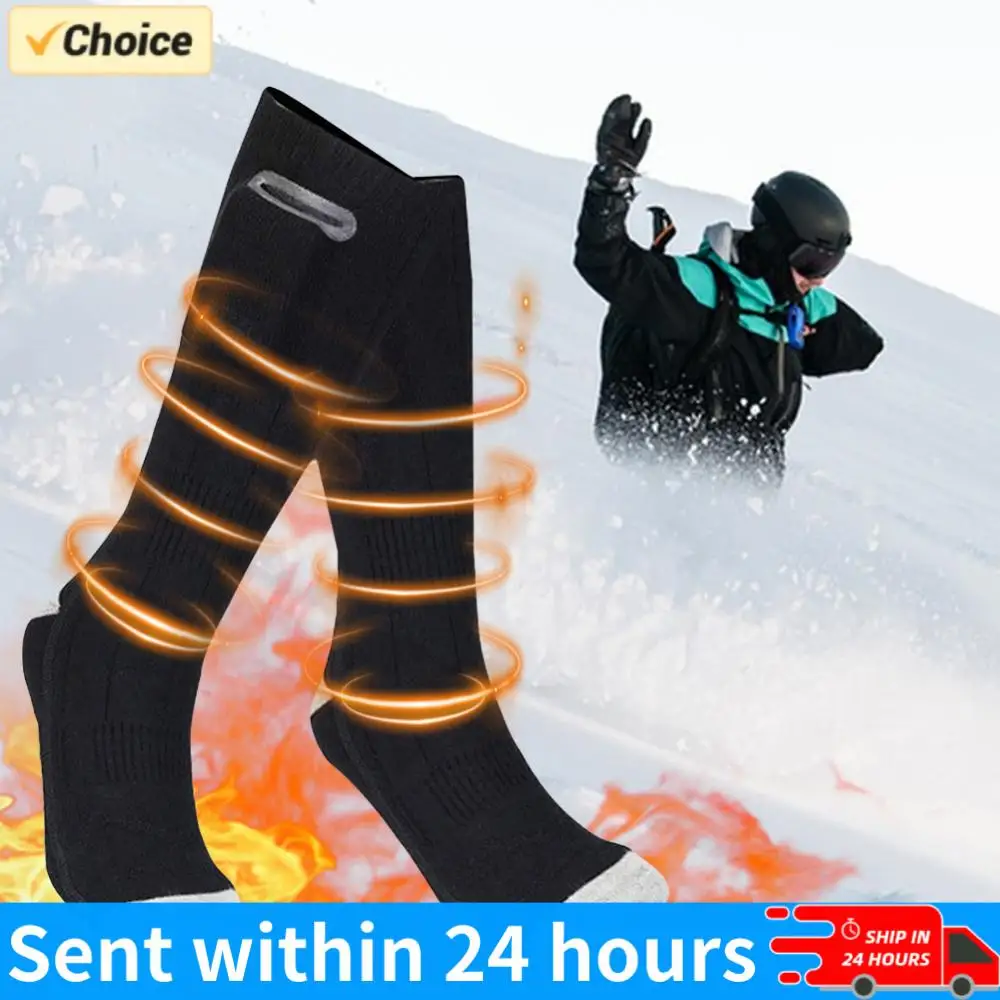 Зимние носки с подогревом для мужчин и женщин, термоизолированные носки с электрическим подогревом, грелки для ног для занятий спортом на открытом воздухе, без батареек
Зимние носки с подогревом для мужчин и женщин, термоизолированные носки с электрическим подогревом, грелки для ног для занятий спортом на открытом воздухе, без батареек