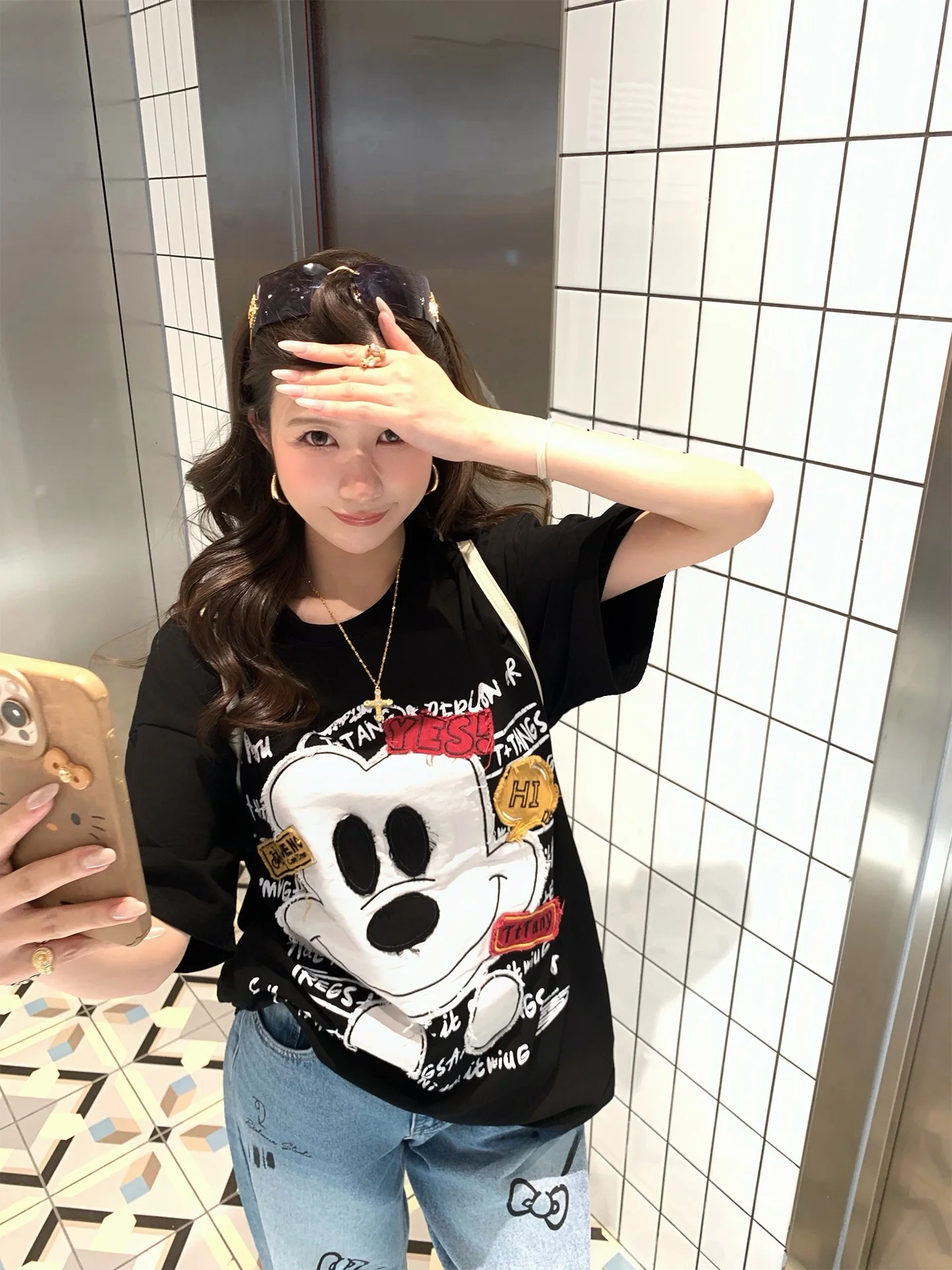 Женская футболка Xuekeke ort Sve свободного кроя с пэчворком, двухцветная, повседневная, с круглым вырезом, винтажная, в американском стиле
Женская футболка Xuekeke ort Sve свободного кроя с пэчворком, двухцветная, повседневная, с круглым вырезом, винтажная, в американском стиле