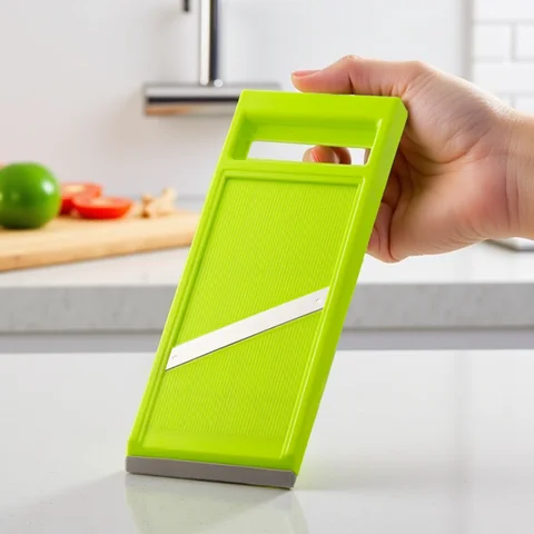 Multifunctionele Vegetable Cutter With Steel Blade Mandoline Slicer Potato Peeler Carrot Cheese Grater Kitchen Accessories Tools