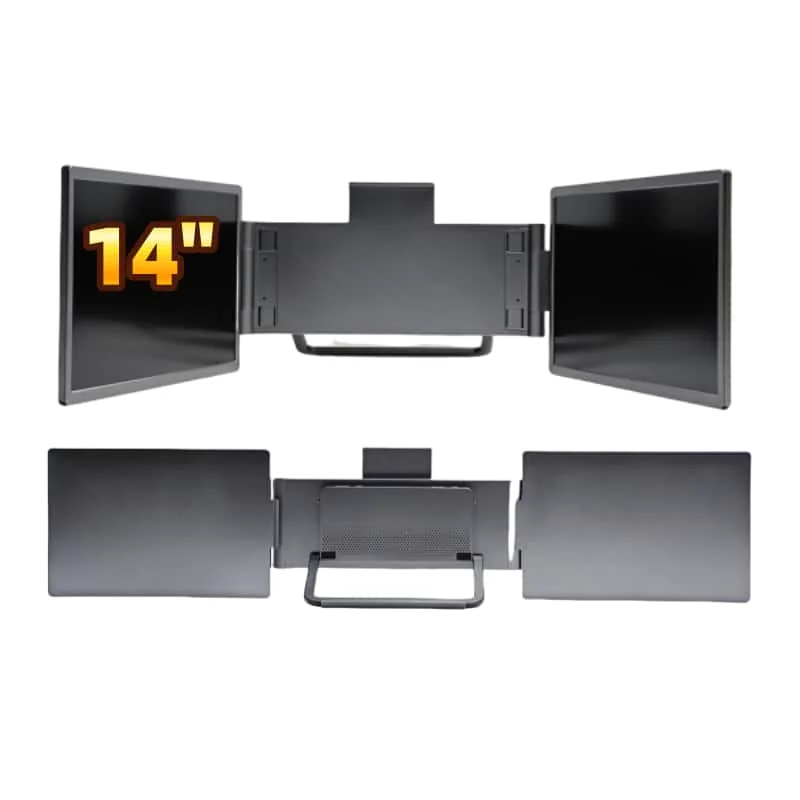 14-Inch Triple Portable WLED LCD With IPS Panel 1920*1200P Triple Extender Patented Dual Type C USB 3.0 For Laptops
14-Inch Triple Portable WLED LCD With IPS Panel 1920*1200P Triple Extender Patented Dual Type C USB 3.0 For Laptops