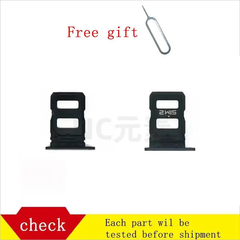 Sim Card Tray Holder Slot Adapter and Micro SD Card Tray Holder with Free Pin, for Xiaomi Black Shark 5, 5RS KTUS-A0
Sim Card Tray Holder Slot Adapter and Micro SD Card Tray Holder with Free Pin, for Xiaomi Black Shark 5, 5RS KTUS-A0