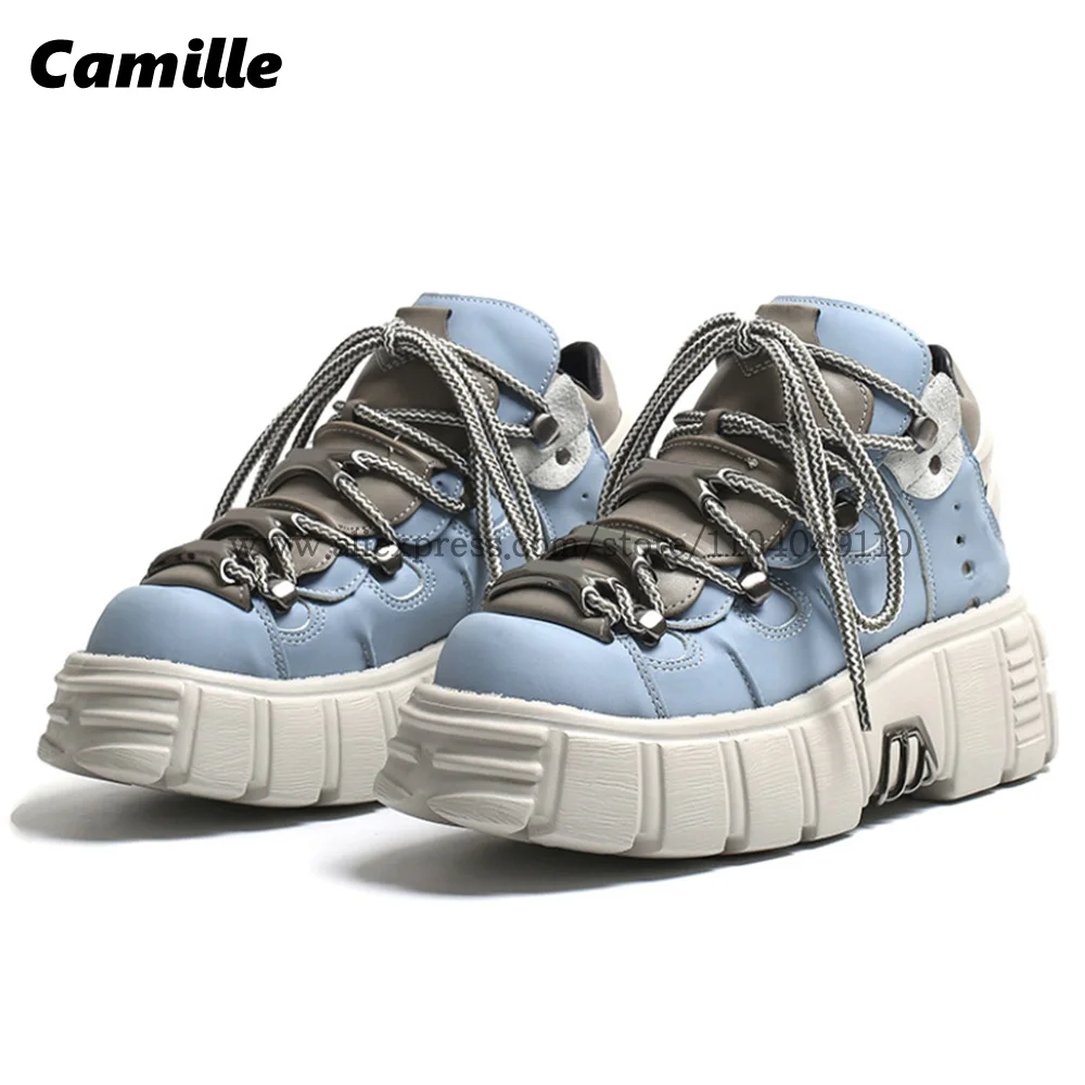 Rock Punk Style Chunky Heel Modren Ankle Boots Autumn New Fashion Y2K Fashion Cool Girl Boots Round Toe Platform Leather Shoes
Rock Punk Style Chunky Heel Modren Ankle Boots Autumn New Fashion Y2K Fashion Cool Girl Boots Round Toe Platform Leather Shoes