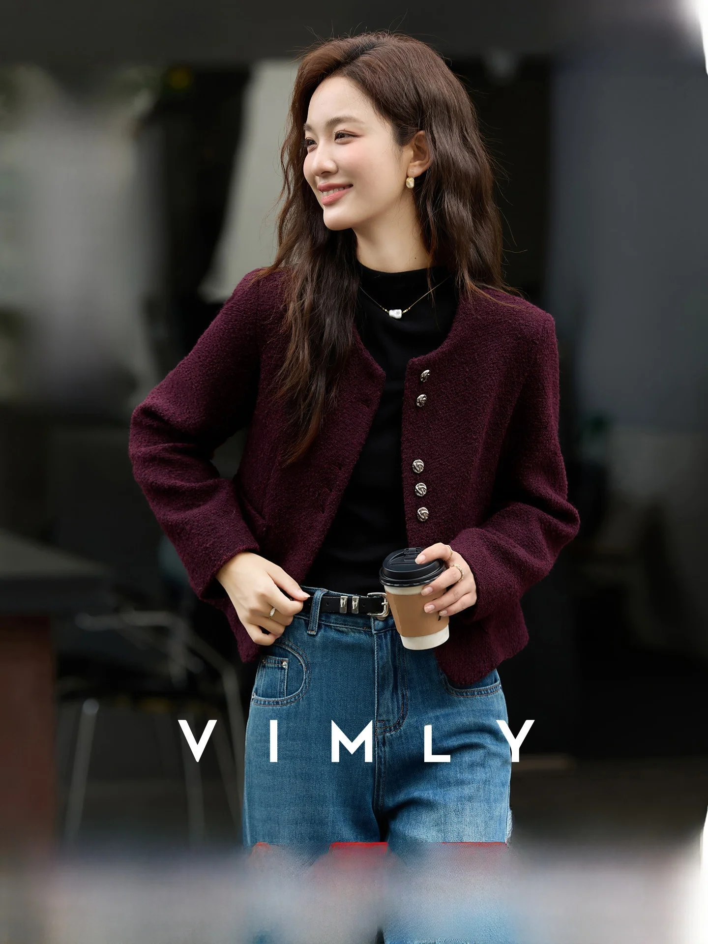 Warm Woolen Coat round Ne Small Fraance Sle Women's Faion Commute Thiened Straight Tube ort Coat Winter New Arrival
Warm Woolen Coat round Ne Small Fraance Sle Women's Faion Commute Thiened Straight Tube ort Coat Winter New Arrival