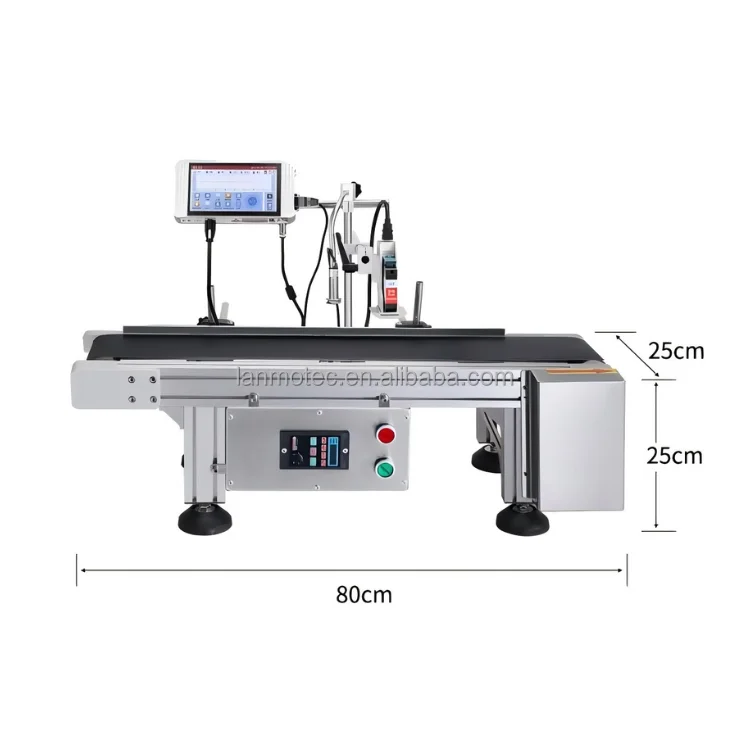 Automatic Multifunction Carton Expiry Date Coding Machine Fast Dry Ink Inkjet Printer XP600/DX7 Print Head For Flex/Egg New