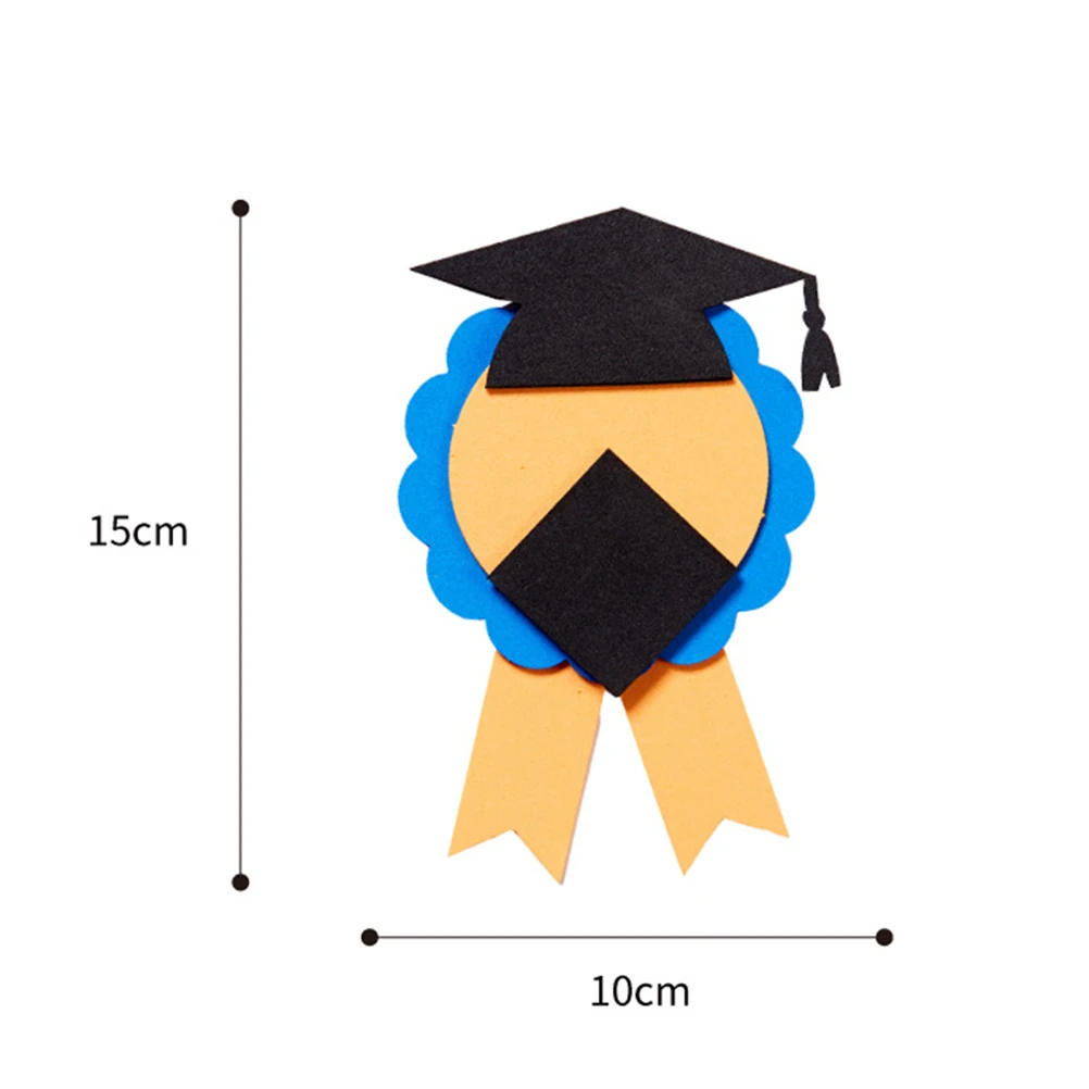 6 Pcs Graduation Medal Award DIY Material Colored Kids Children Paper Practical Durable Creative Kindergarten Educational Tool
6 Pcs Graduation Medal Award DIY Material Colored Kids Children Paper Practical Durable Creative Kindergarten Educational Tool