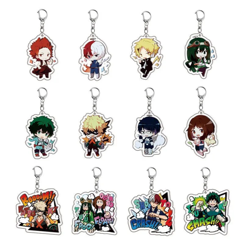 My Hero Academia Double Sided Acrylic Cartoon Figure Display Keychain Exquisite Anime Pendant Accessories Friends Girl Gift
My Hero Academia Double Sided Acrylic Cartoon Figure Display Keychain Exquisite Anime Pendant Accessories Friends Girl Gift
