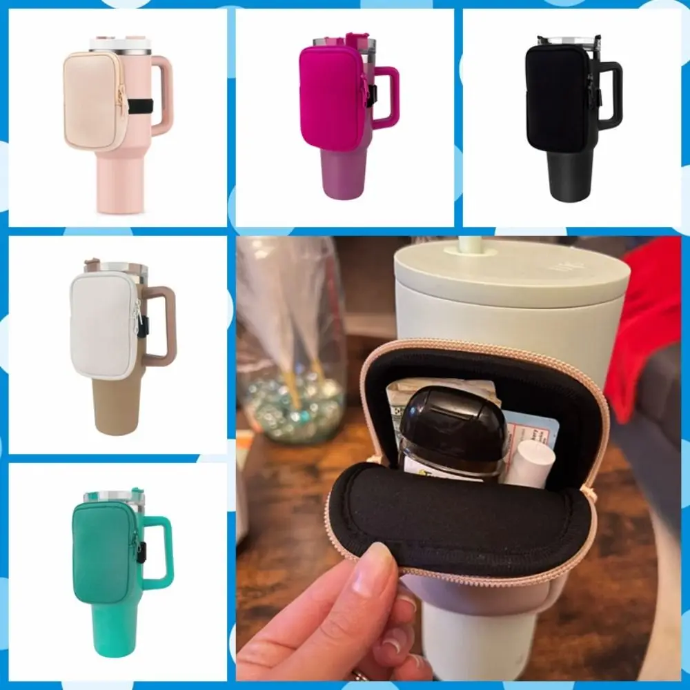 Neoprene Water Bottle Pouch with Adjustable Strap Solid Color Storage Sleeve Handheld Caddie Can Cover
Neoprene Water Bottle Pouch with Adjustable Strap Solid Color Storage Sleeve Handheld Caddie Can Cover