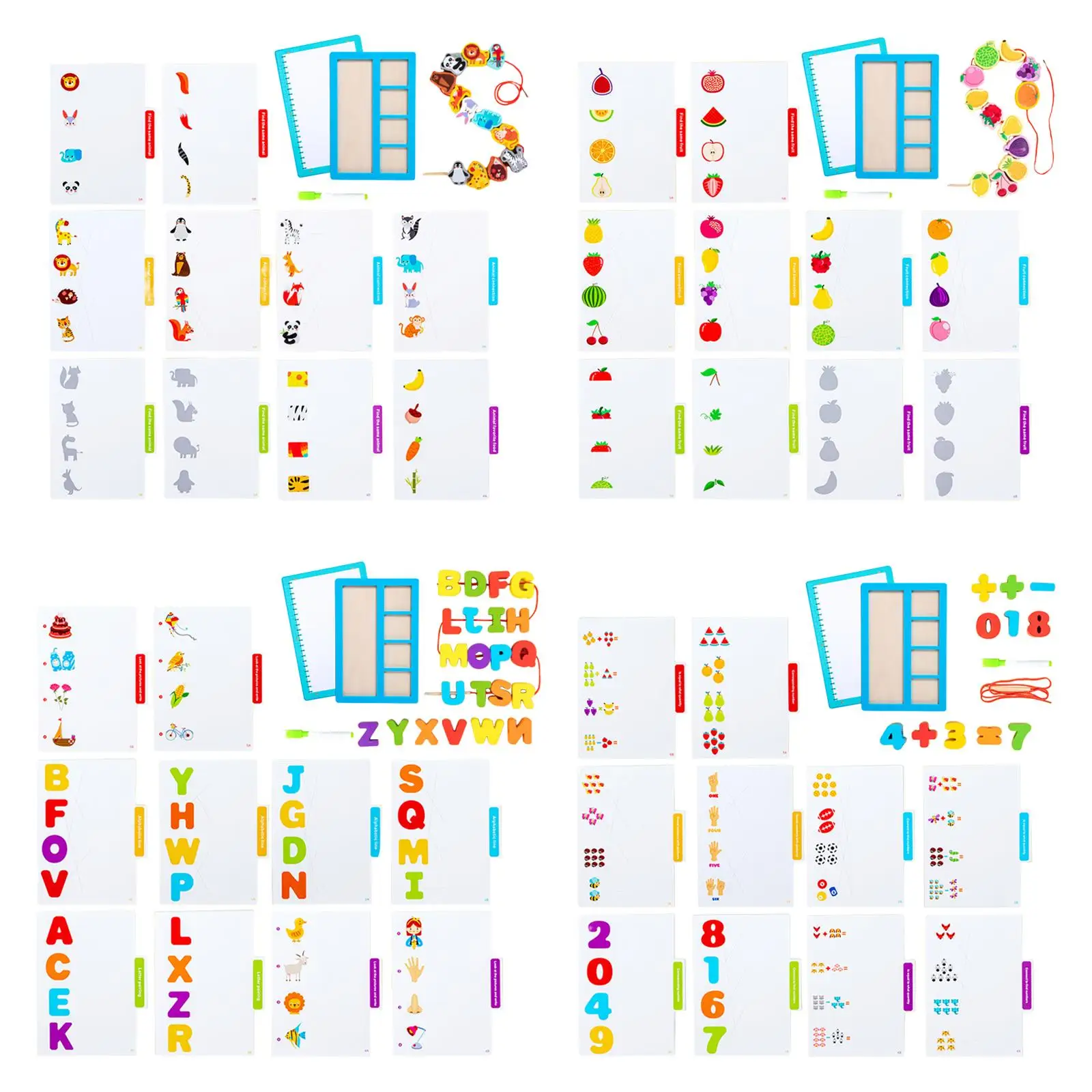 Memory Game Drawing Board Double Sided Lace Pen Toys Set Play Learning Counting
Memory Game Drawing Board Double Sided Lace Pen Toys Set Play Learning Counting