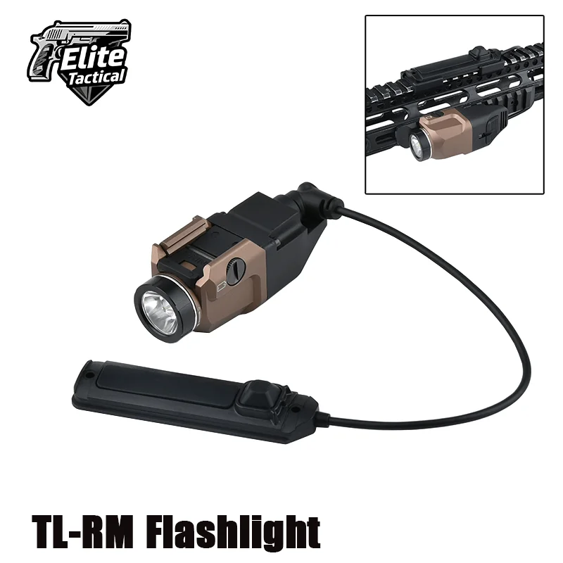 WADSN Tactic Metal Hanging Flashlight StreamL TL-RM 800 Lumens Strobe High Power Dual Function Switch Airsoft Hunting LED Light
WADSN Tactic Metal Hanging Flashlight StreamL TL-RM 800 Lumens Strobe High Power Dual Function Switch Airsoft Hunting LED Light