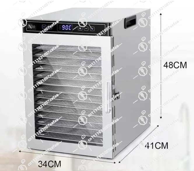 Household and commercial dual-use 14-layer dryer, fruit tea and vegetable dehydrator, food air dryer
Household and commercial dual-use 14-layer dryer, fruit tea and vegetable dehydrator, food air dryer