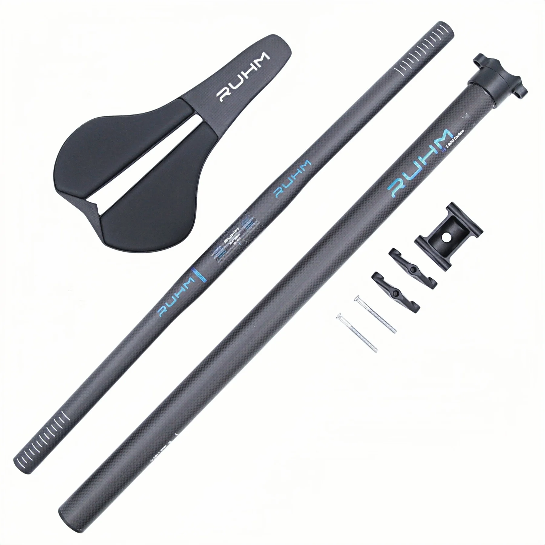 RUHM T800 Carbon Fiber 31.8Seat Post & Saddle & Handlebar for Brompton Folding Bike Ultra Light Bike Parts
RUHM T800 Carbon Fiber 31.8Seat Post & Saddle & Handlebar for Brompton Folding Bike Ultra Light Bike Parts