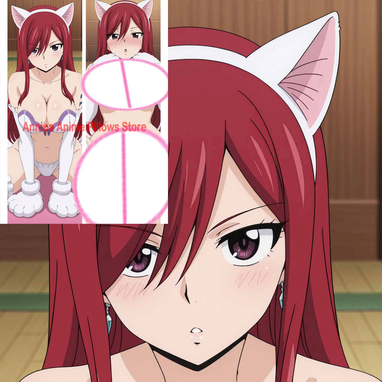 Dakimakura Erza Scarlet аниме наволочка для тела двусторонний принт японского аниме в натуральную величину обнимающая наволочка для тела
Dakimakura Erza Scarlet аниме наволочка для тела двусторонний принт японского аниме в натуральную величину обнимающая наволочка для тела