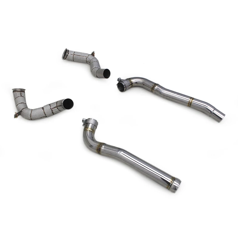 OEM Downpipe Exhaust Pipes for Mercedes-Benz AMG GT/GTS 4.0T 2014-2023 Stainless Steel Free Flow Header
OEM Downpipe Exhaust Pipes for Mercedes-Benz AMG GT/GTS 4.0T 2014-2023 Stainless Steel Free Flow Header