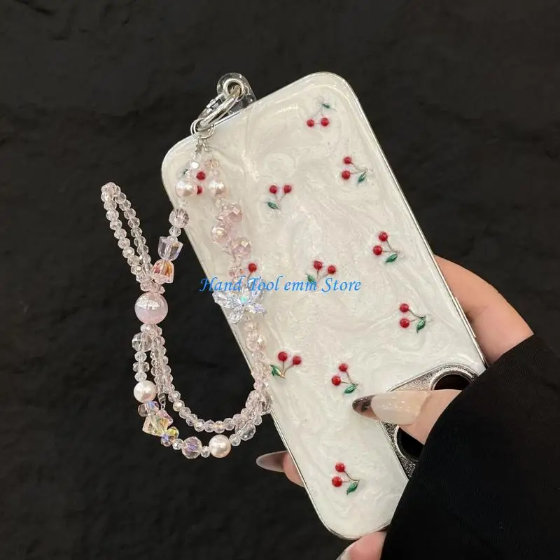 H37F Fashion Double Layer Cellphone Lanyard Bracelet Phone Strap Elegant Colorful Beaded Pendant Antilost Wrist Chain Jewelry
H37F Fashion Double Layer Cellphone Lanyard Bracelet Phone Strap Elegant Colorful Beaded Pendant Antilost Wrist Chain Jewelry