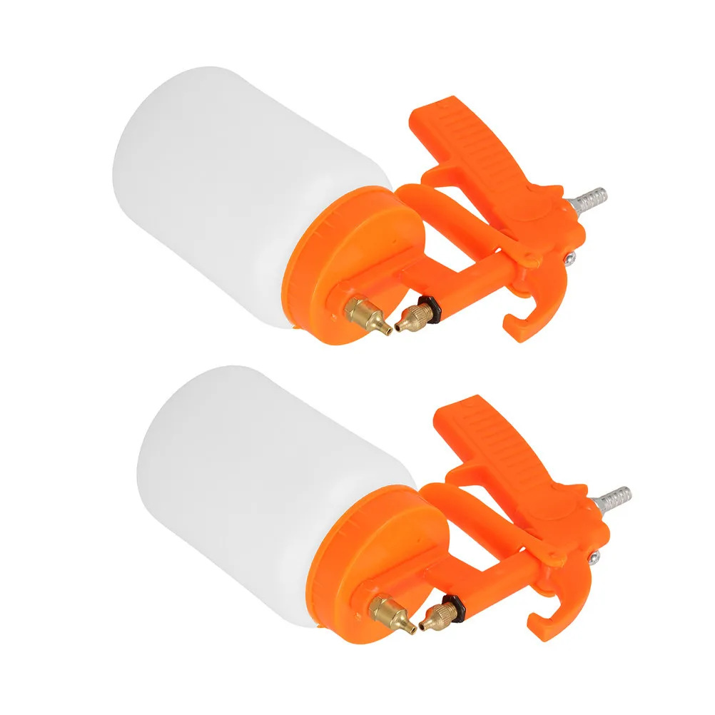 2Pcs Pneumatic Paint Sprayer Lightweight Ergonomic Design Adjustable Pressure Spray Pattern for Cars Furniture Cabinets Walls
2Pcs Pneumatic Paint Sprayer Lightweight Ergonomic Design Adjustable Pressure Spray Pattern for Cars Furniture Cabinets Walls