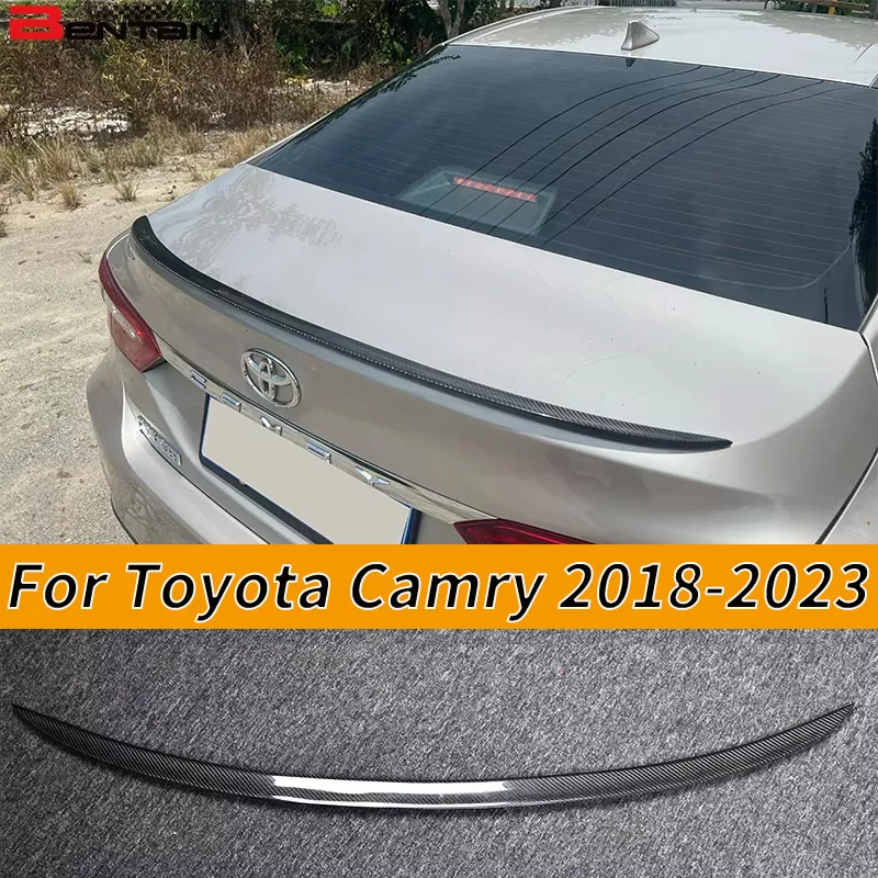 Automobile carbon fiber beautification rear wing trunk rear spoiler is suitable for Toyota Camry 2018-2023.
Automobile carbon fiber beautification rear wing trunk rear spoiler is suitable for Toyota Camry 2018-2023.