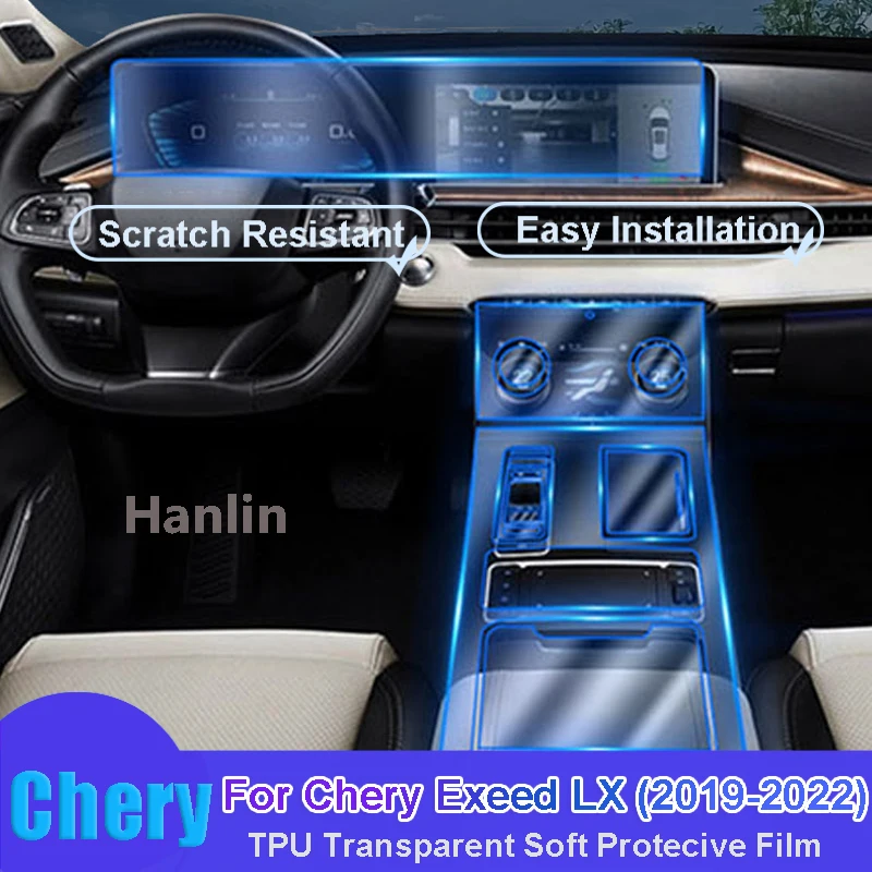 For Chery Exeed LX(2019-2022) Car Interior Center Console Transparent TPU Protective Anti-scratch Film Repair Sticker
For Chery Exeed LX(2019-2022) Car Interior Center Console Transparent TPU Protective Anti-scratch Film Repair Sticker