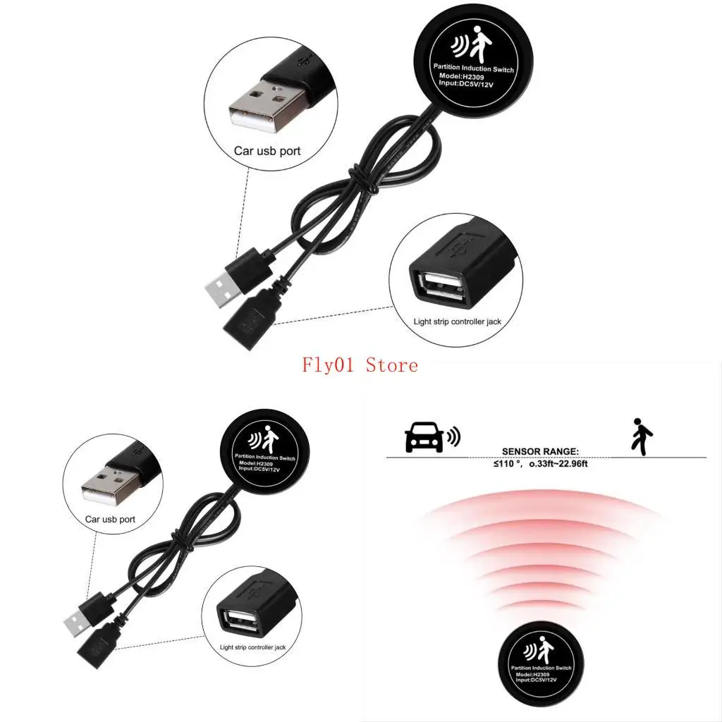 Motion Activated LED Interior Light Strips for SUVs with Energy Efficient Design
Motion Activated LED Interior Light Strips for SUVs with Energy Efficient Design