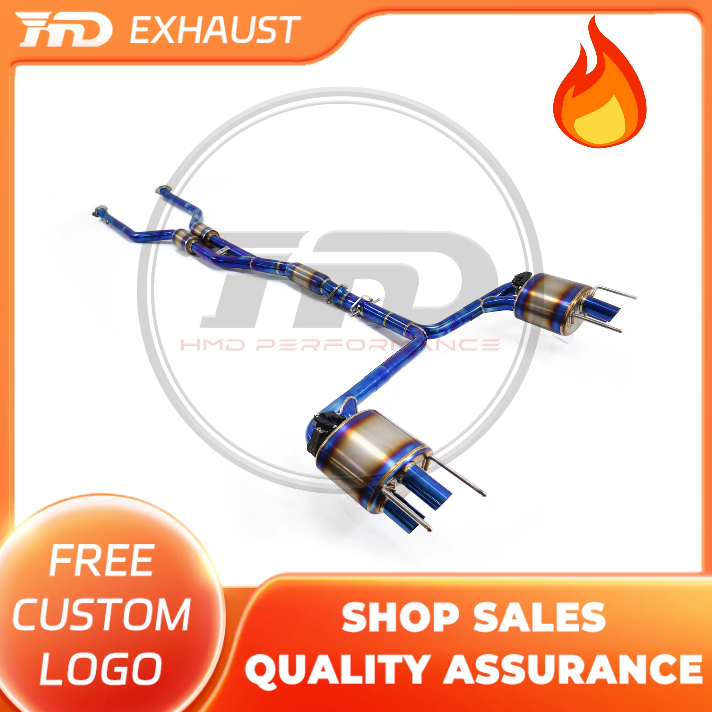 HMD Titanium Alloy Exhaust Catback For Lexus ISF V8 5.0 2008-2013 With Muffler Valves Tuning Exhausted System Car Accessories
HMD Titanium Alloy Exhaust Catback For Lexus ISF V8 5.0 2008-2013 With Muffler Valves Tuning Exhausted System Car Accessories