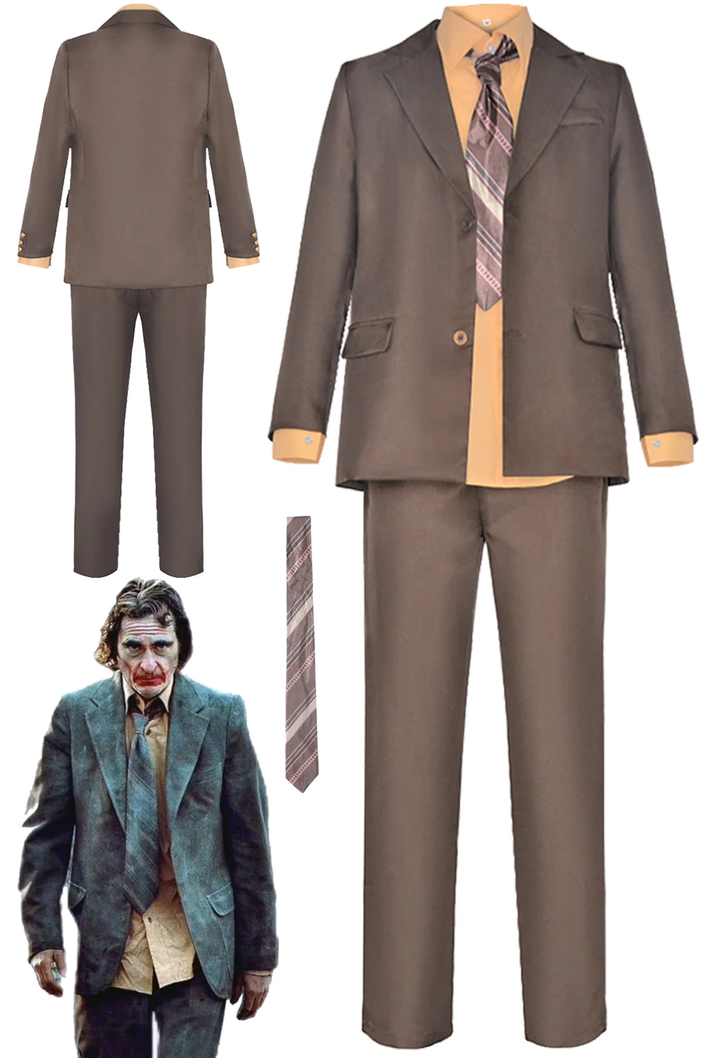 Joker Cosplay Role Play Suits 2024 Movie 2 Super Villain Costume Adult Men Roleplay Fantasy Fancy Dress Up Party Clothes
Joker Cosplay Role Play Suits 2024 Movie 2 Super Villain Costume Adult Men Roleplay Fantasy Fancy Dress Up Party Clothes