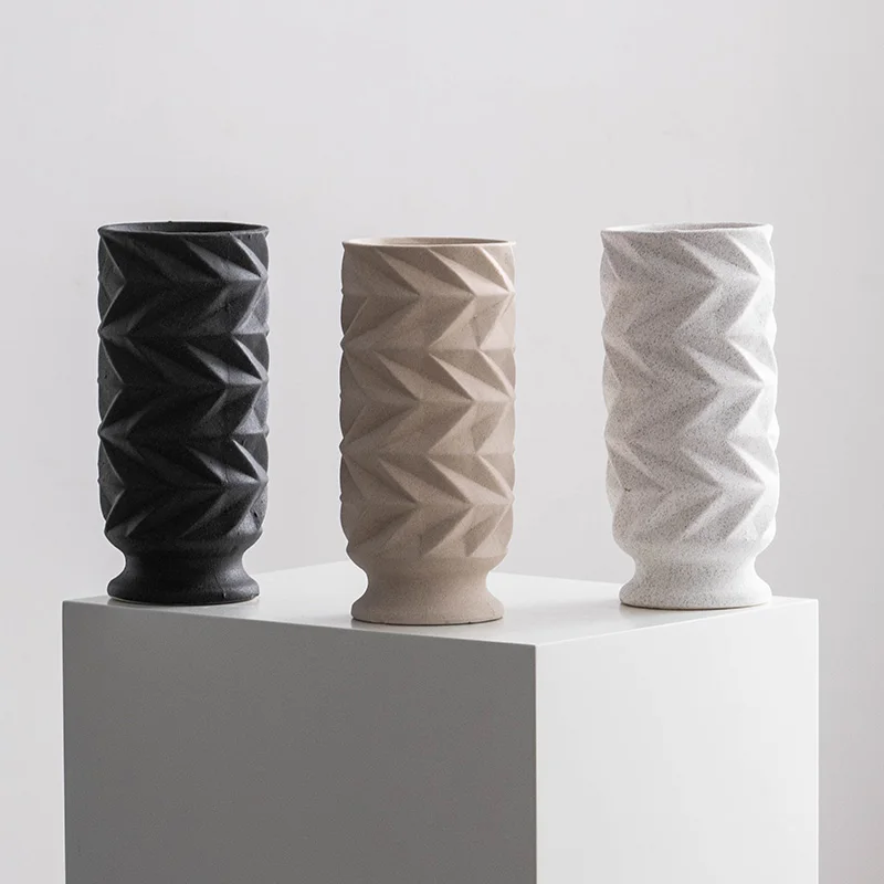 Ceramic vase - Nordic niche minimalist decorative dried flower arrangement piece for table decoration - flower container
Ceramic vase - Nordic niche minimalist decorative dried flower arrangement piece for table decoration - flower container