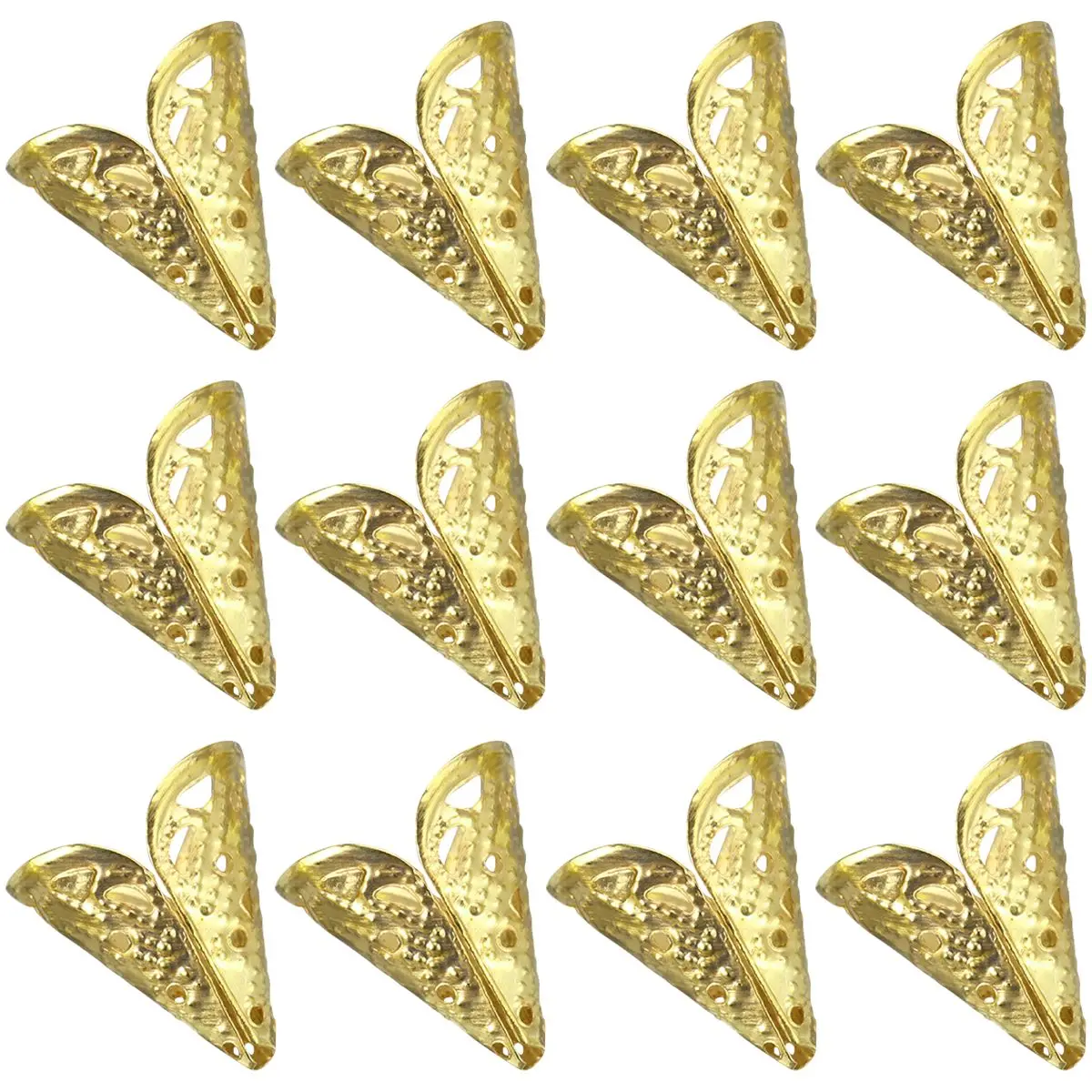 50 Pcs Umbrella Flower Hat Metal Bead Caps Gold Color Jewelry Making Accessories for Necklace Bracelets Earrings DIY Crafts
50 Pcs Umbrella Flower Hat Metal Bead Caps Gold Color Jewelry Making Accessories for Necklace Bracelets Earrings DIY Crafts