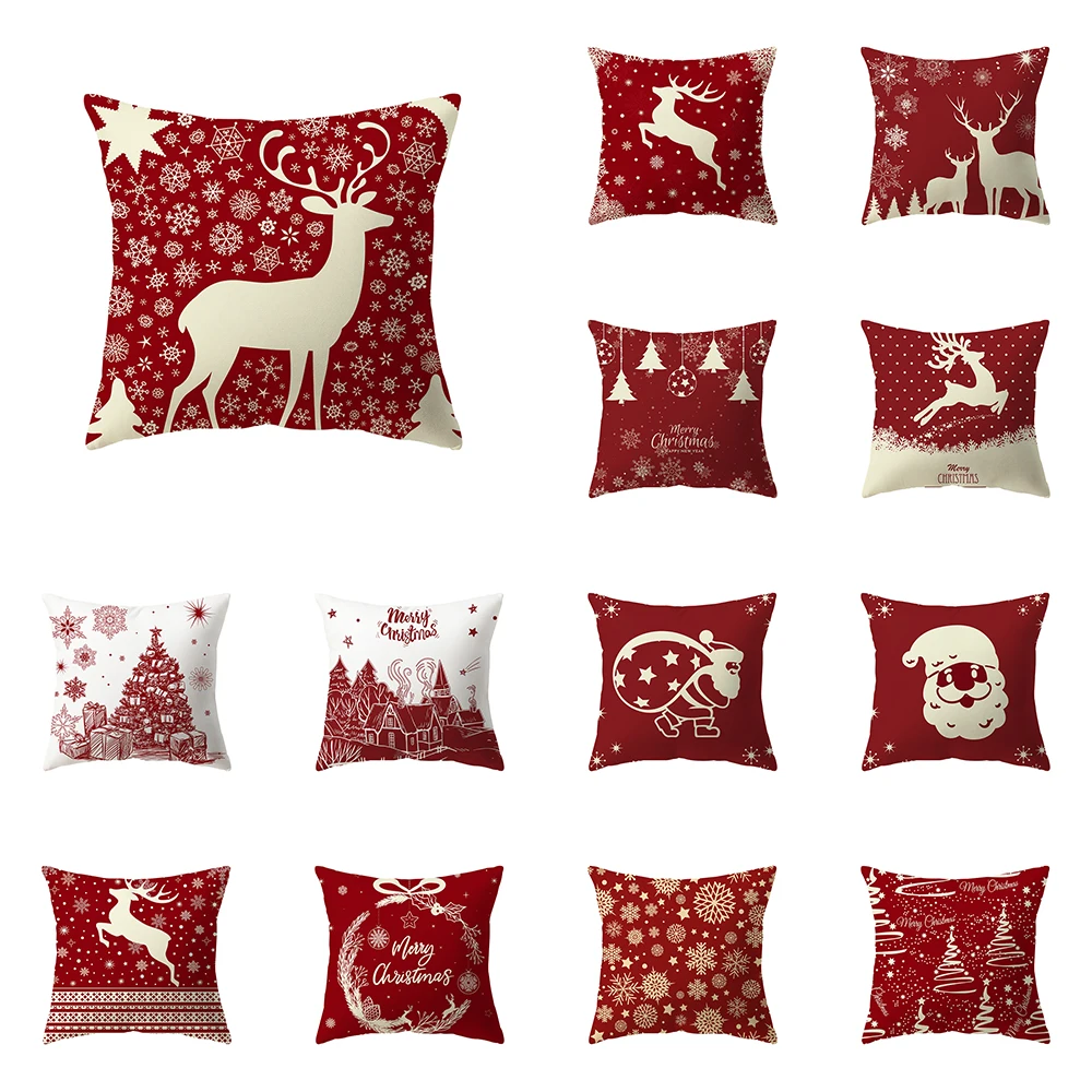 Santa Claus Christmas Theme Printed Pattern Cushion Cover Home Living Room Sofa Decoration Polyester Pillow
Santa Claus Christmas Theme Printed Pattern Cushion Cover Home Living Room Sofa Decoration Polyester Pillow