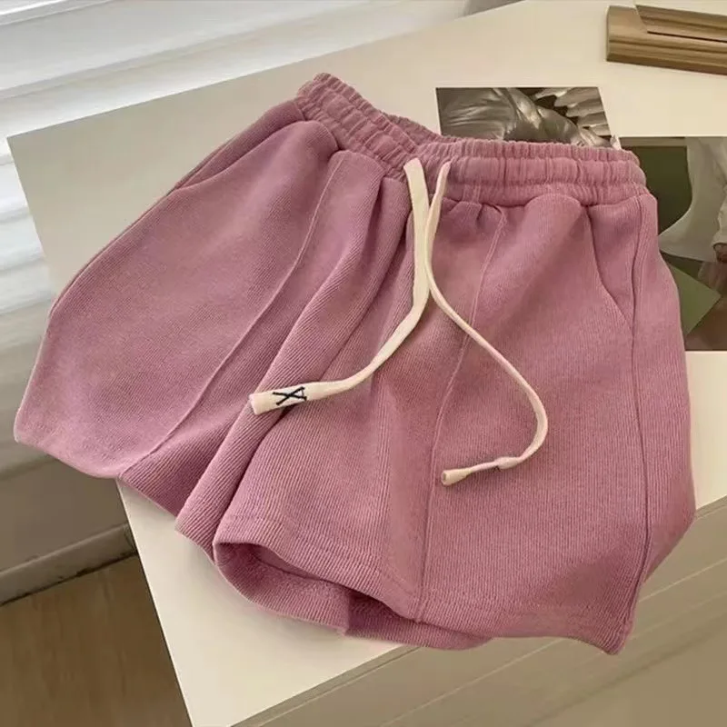 Women's Plus Size Summer Hot Sale Fashion Versatile Cute Style Classic Deep Pink Thin Sport High Waist Five-Panel Pants
Women's Plus Size Summer Hot Sale Fashion Versatile Cute Style Classic Deep Pink Thin Sport High Waist Five-Panel Pants
