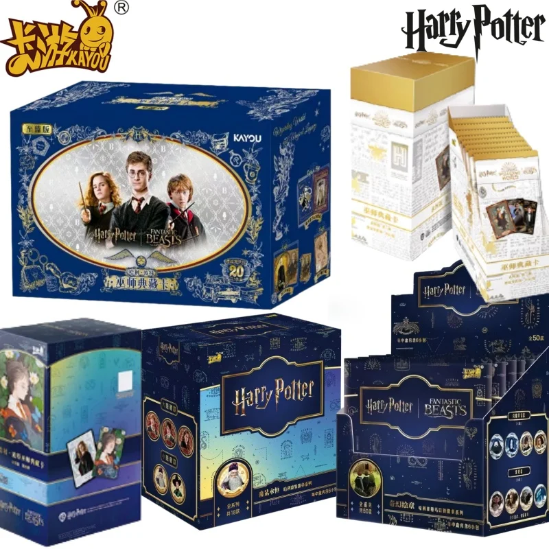 KAYOU Authentic Harry Potter Ultimate Edition Wizarding Collection Trading Cards Package of Toys Flash Cards and Gifts
KAYOU Authentic Harry Potter Ultimate Edition Wizarding Collection Trading Cards Package of Toys Flash Cards and Gifts