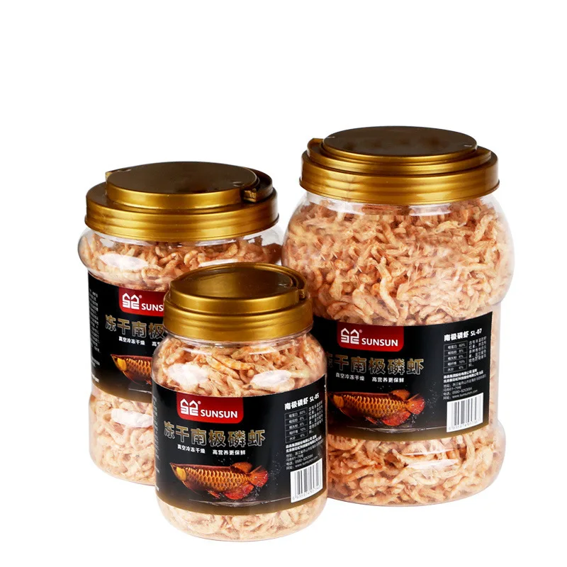 Sunsun Freeze-Dried Antarctic Krill - Premium Fish Food for Arowana, Blood Parrot & Cichlids - High Protein Natural Diet
Sunsun Freeze-Dried Antarctic Krill - Premium Fish Food for Arowana, Blood Parrot & Cichlids - High Protein Natural Diet