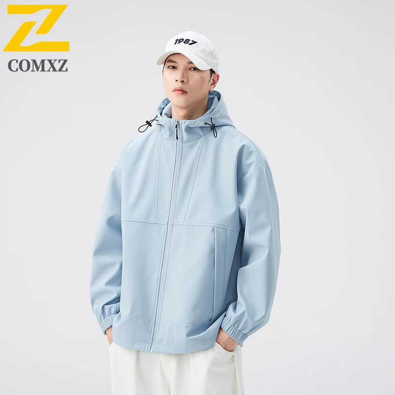 Men Jacket 2025 New Casual Stylish Hooded Waterproof Lightweight Windproof Coat Outdoor Camping Travel Hiking Windbreaker Coats
Men Jacket 2025 New Casual Stylish Hooded Waterproof Lightweight Windproof Coat Outdoor Camping Travel Hiking Windbreaker Coats