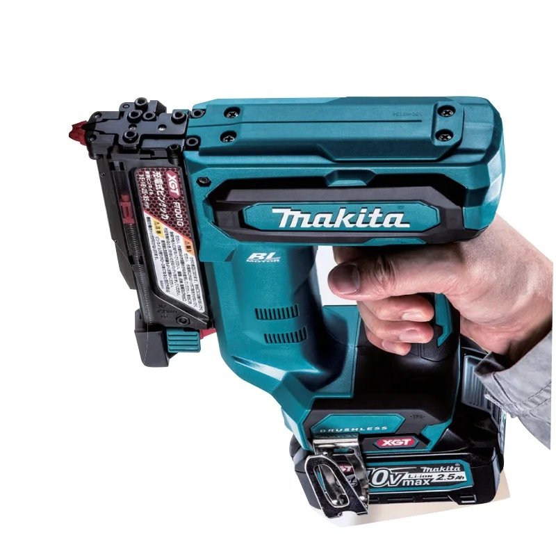 Japan s PT001GZ/PT001GD201 40Vmax XGT BL 23 GA 35 mm (1-3/8inch) Cordless Pin Nailer
Japan s PT001GZ/PT001GD201 40Vmax XGT BL 23 GA 35 mm (1-3/8inch) Cordless Pin Nailer