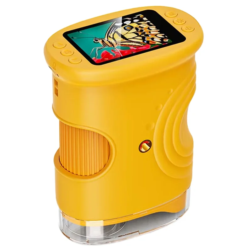 WOWFU-Educational For Kids Handheld Microscope With 2In HD Screen 50-1000X Pocket Microscope Birthday Gift For Children
WOWFU-Educational For Kids Handheld Microscope With 2In HD Screen 50-1000X Pocket Microscope Birthday Gift For Children