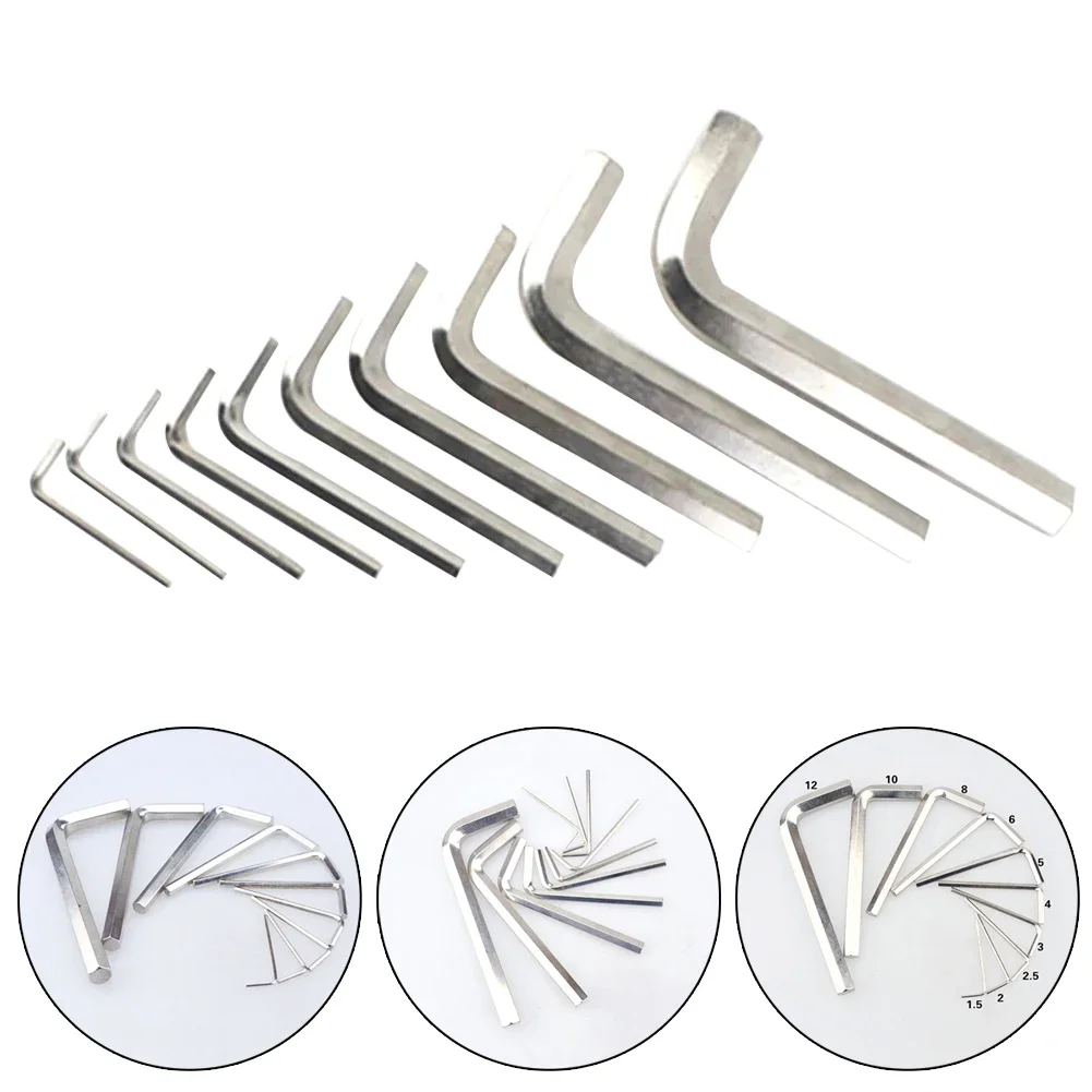 1Pc L-Type Hex Wrench Hand Tools Key 1.5/2/2.5/3/4/5/6/8/10/12mm Head Steel For Nuts Screw Removal Repair Tools Multifunctional
1Pc L-Type Hex Wrench Hand Tools Key 1.5/2/2.5/3/4/5/6/8/10/12mm Head Steel For Nuts Screw Removal Repair Tools Multifunctional