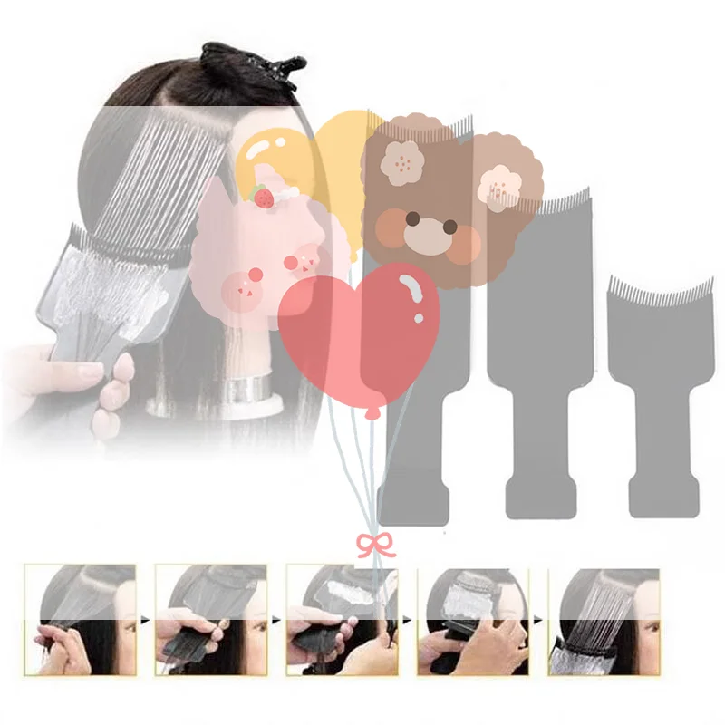 Professional Salon Hair Dyeing Board Highlight Plate Coloring Brush Comb Swatch Board Barber Hairdresser Styling Tools
Professional Salon Hair Dyeing Board Highlight Plate Coloring Brush Comb Swatch Board Barber Hairdresser Styling Tools