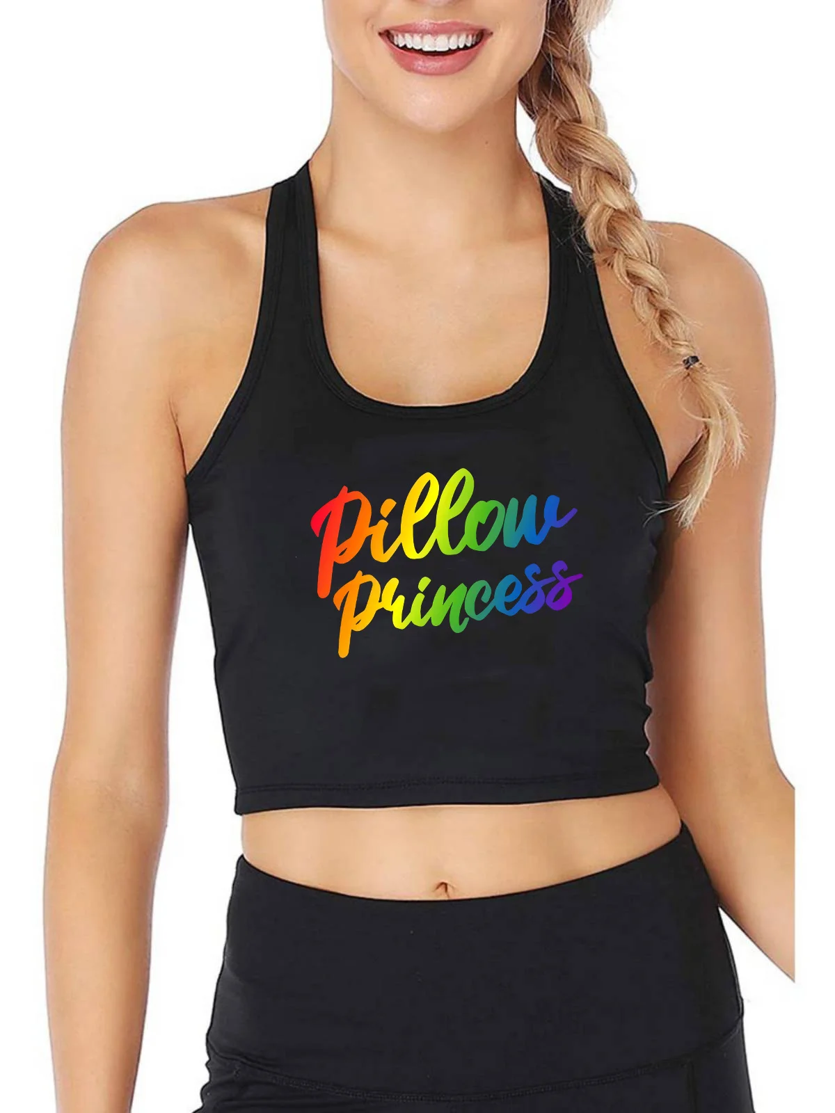 Pillow Princess Design Breathable Slim Fit Tank Top Lesbian Pride Gay Girl LGBTQ Crop Tops Gym Vest Summer Camisole
Pillow Princess Design Breathable Slim Fit Tank Top Lesbian Pride Gay Girl LGBTQ Crop Tops Gym Vest Summer Camisole